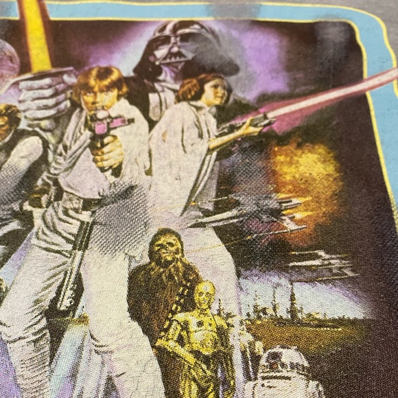 Star Wars Original Trilogy Short Sleeve T Shirt Grey Size M - Picture 11 of 12